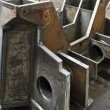 Assembling the parts holder frame - 60 to 70 hours of machining and welding works 