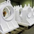 Finishing coat on bearing housing 